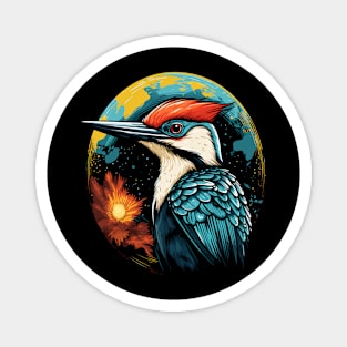 Woodpecker Earth Day Magnet